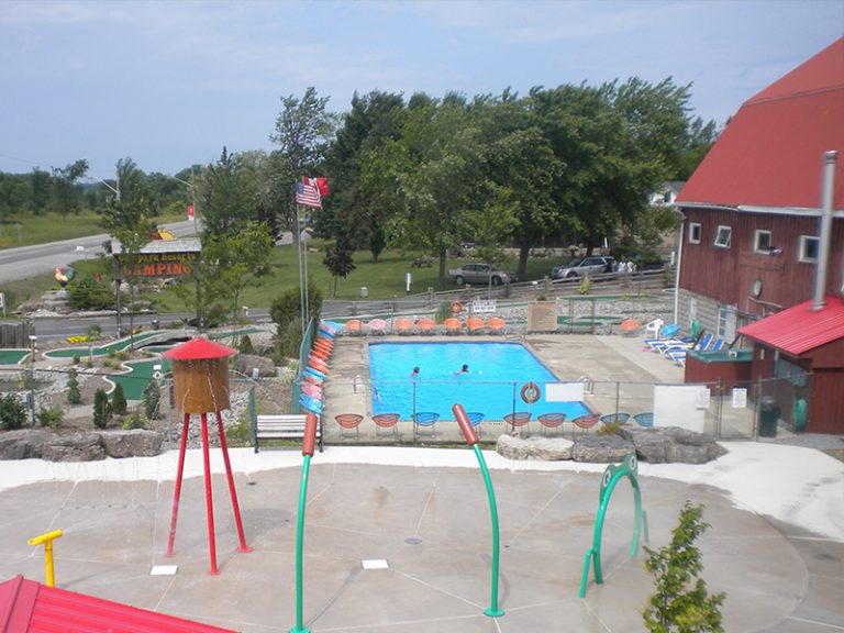 Splash Zone View Campark Campground Niagara Falls, Ontario